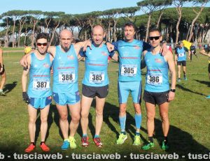Sport - Atletica - La squadra At Running ai campionati regionali di corsa campestre