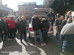 Vetralla - I funerali di Salvatore Pecorella