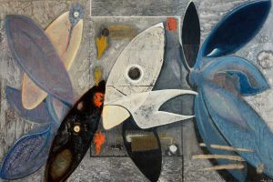 Un'opera del pittore viterbese Claudio Sireci