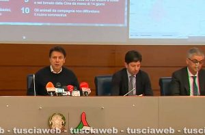 Coronavirus - La conferenza stampa del premier Giuseppe Conte