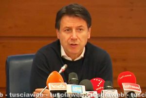 Coronavirus - La conferenza stampa del premier Giuseppe Conte