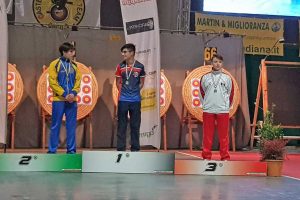 Sport - Tiro con l'arco - Alessandro Panunzi e Alessandro Cupido sul podio dei campionati italiani