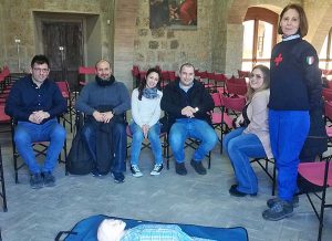 Nepi - Il corso di manovre salvavita pediatriche della croce rossa