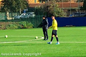 Sport - Calcio - Viterbese - L'allenamento di ieri - Marco Simonelli