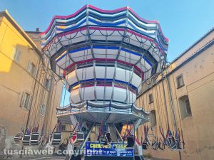 Viterbo - Le giostre al Sacrario