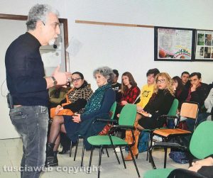 L'attore Pino Calabrese