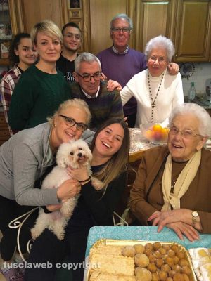 Maria Carosi compie 96 anni