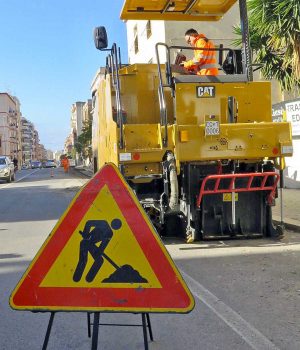 Civitavecchia - I lavori a corso Matteotti