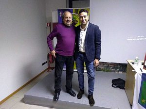 Viterbo - Riunione Aia - Da sinistra: Luigi Gasbarri e Andrea Sorrentino