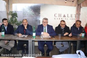 Viterbo - La conferenza stampa della Lega