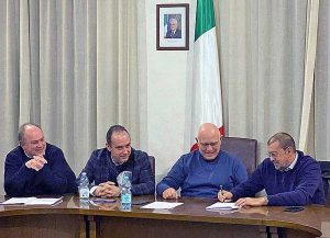 Monte Romano - La firma dell'atto costitutivo del biodistretto della Maremma etrusca e monti della Tolfa