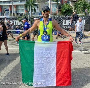Sport - Atletica - Maurizio De Bartolo e Paolo Rachcov alla maratona di Miami
