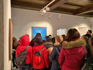 Bagnoregio - la mostra di Achille Perilli a palazzo Petrangeli 