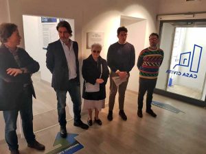 Villa Rosa alla mostra bagnorese di Achille Perilli