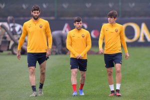 Sport - Calcio - L'allenamento della Roma