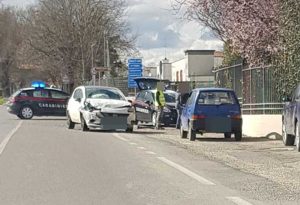 Civita Castellana - Incidente all'incrocio del Quartaccio
