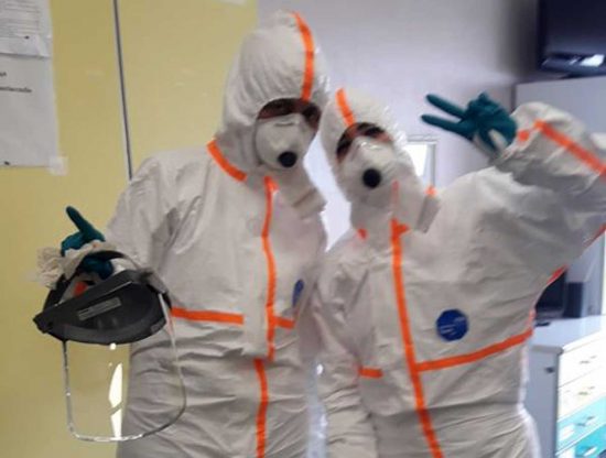 Coronavirus - Infermieri di Belcolle