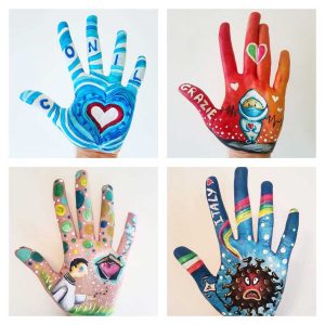 "Dipingi la tua mano", l'iniziativa del liceo artistico Orioli