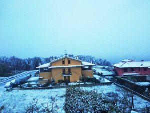 Neve a San Lorenzo Nuovo