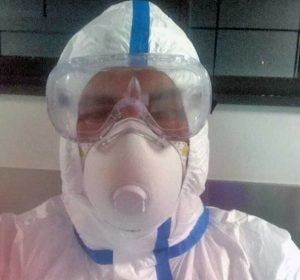 Coronavirus - Belcolle - Un operatore sanitario