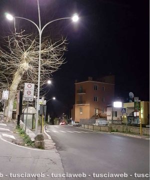 Orte - Illuminazione a via De Dominicis