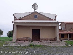 Tarquinia - La chiesa del borgo dell'Argento