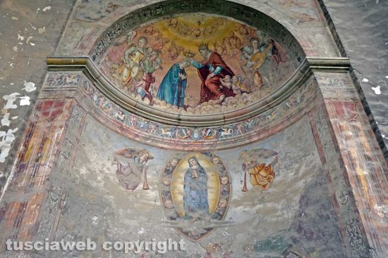 Viterbo - La chiesa di Santa Maria delle Fortezze 