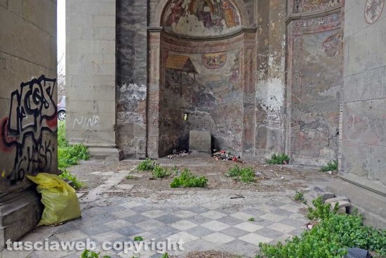 Viterbo - La chiesa di Santa Maria delle Fortezze 