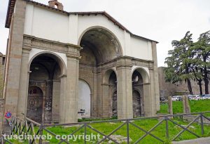 Viterbo - La chiesa di Santa Maria delle Fortezze