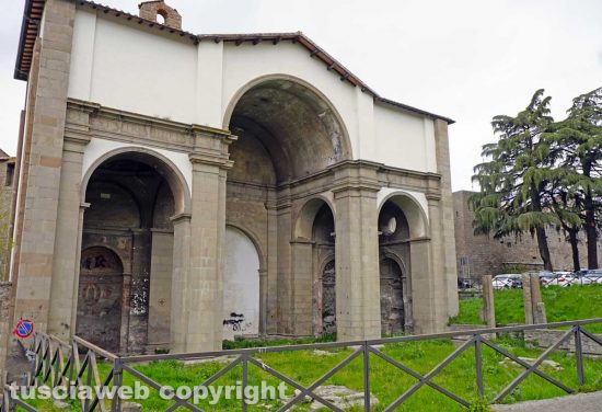 Viterbo - La chiesa di Santa Maria delle Fortezze 