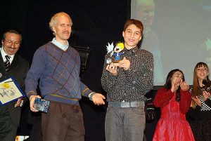 Dario Guidi premiato al Mini festival nel 2008