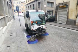 Viterbo - Iniziata la sanificazione stradale