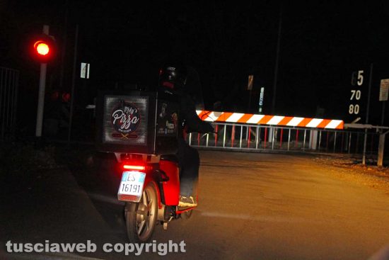 Viterbo - Coronavirus - Il lavoro dei fattorini