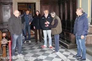 Sport - Atletica leggera - Il presidente della Fidal Alfio Giomi al comune di Viterbo