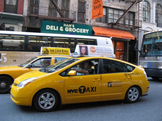 New York - Un taxi