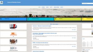 Il sito internet del comune di Montalto di Castro