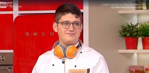 Leonardo Tini di Tarquinia alla Prova del cuoco