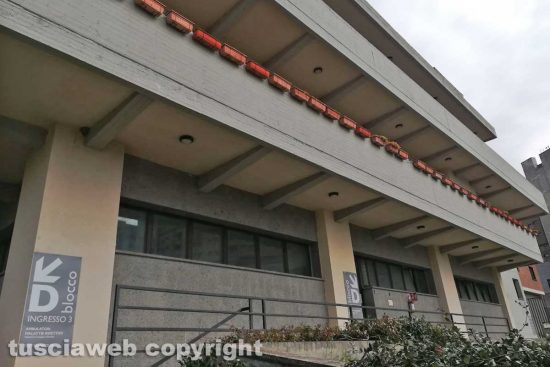 Viterbo - Il reparto malattie infettive dell'ospedale di Belcolle