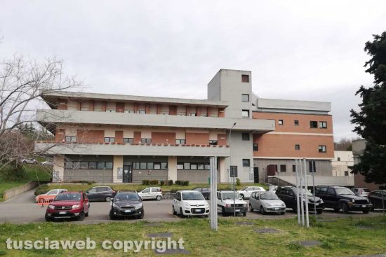 Viterbo - Il reparto malattie infettive dell'ospedale di Belcolle