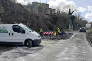 Civitella d’Agliano - I lavori dei tecnici Flora