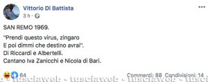 Il post di Vittorio Di Battista