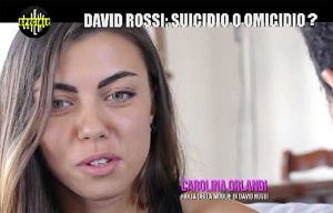 Caso David Rossi - La figlia Carolina Orlandi