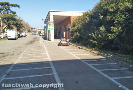 Orte - Il parcheggio della stazione