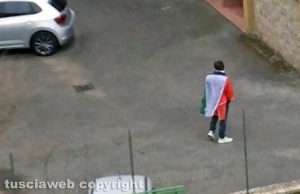 Ronciglione - Il flashmob per combattere l'isolamento da Coronavirus
