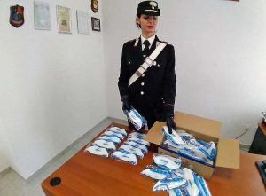 Santa Marinella - Controlli dei carabinieri sulle mascherine