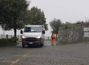 Montefiascone - Coronavirus - Sanificazione delle strade