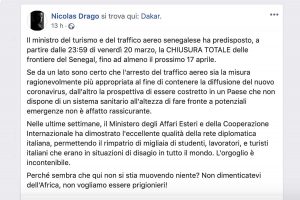 Il post di Nicolas Drago