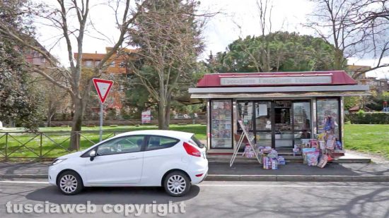 Viterbo - L'edicola del quartiere Carmine