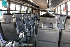 Viterbo - Un bus Cotral vuoto