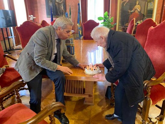 Giovanni Arena con Giovanna Sapio